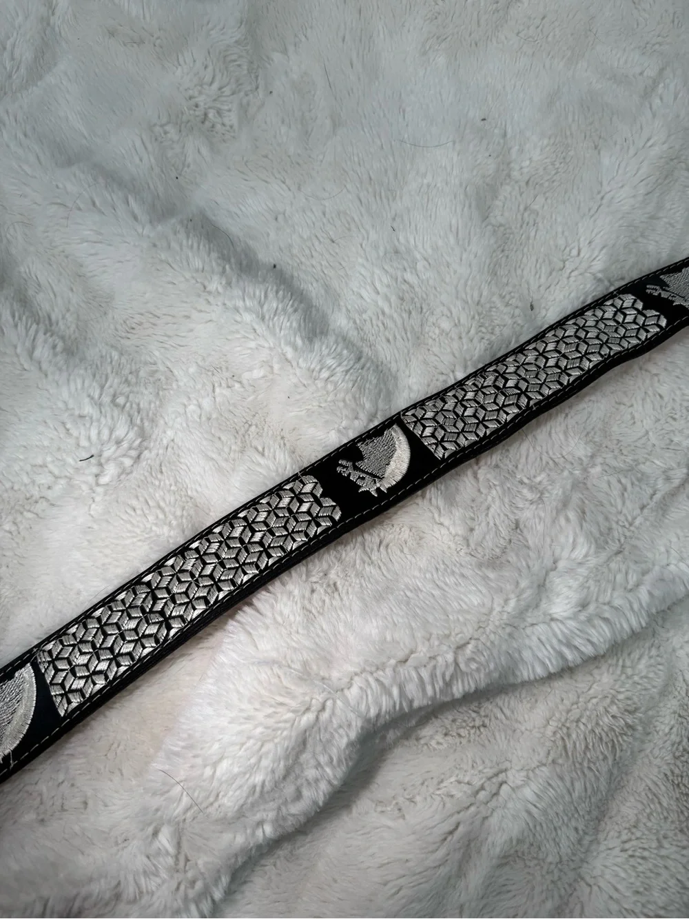 Embroidered Horse Belt With Design